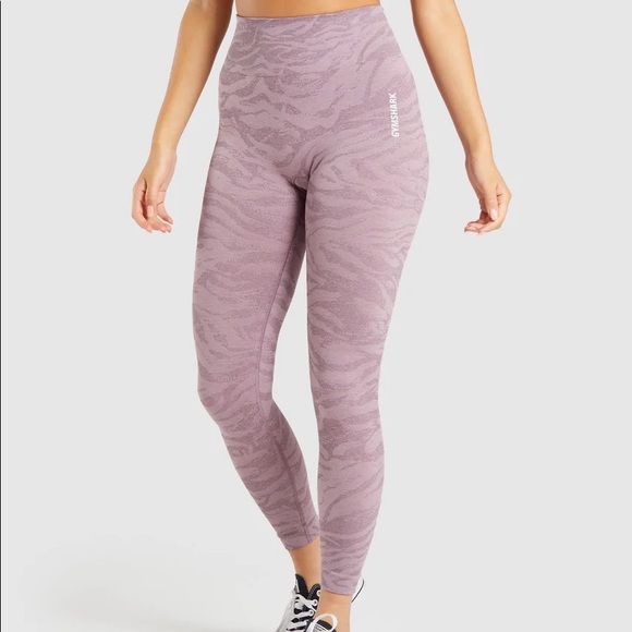 Gymshark Adapt Animal Seamless Legging - Purple - Picture 1 of 5